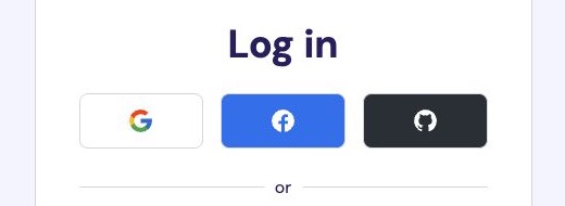 第 2 步:选择 Google、Facebook、GitHub 或邮箱登录