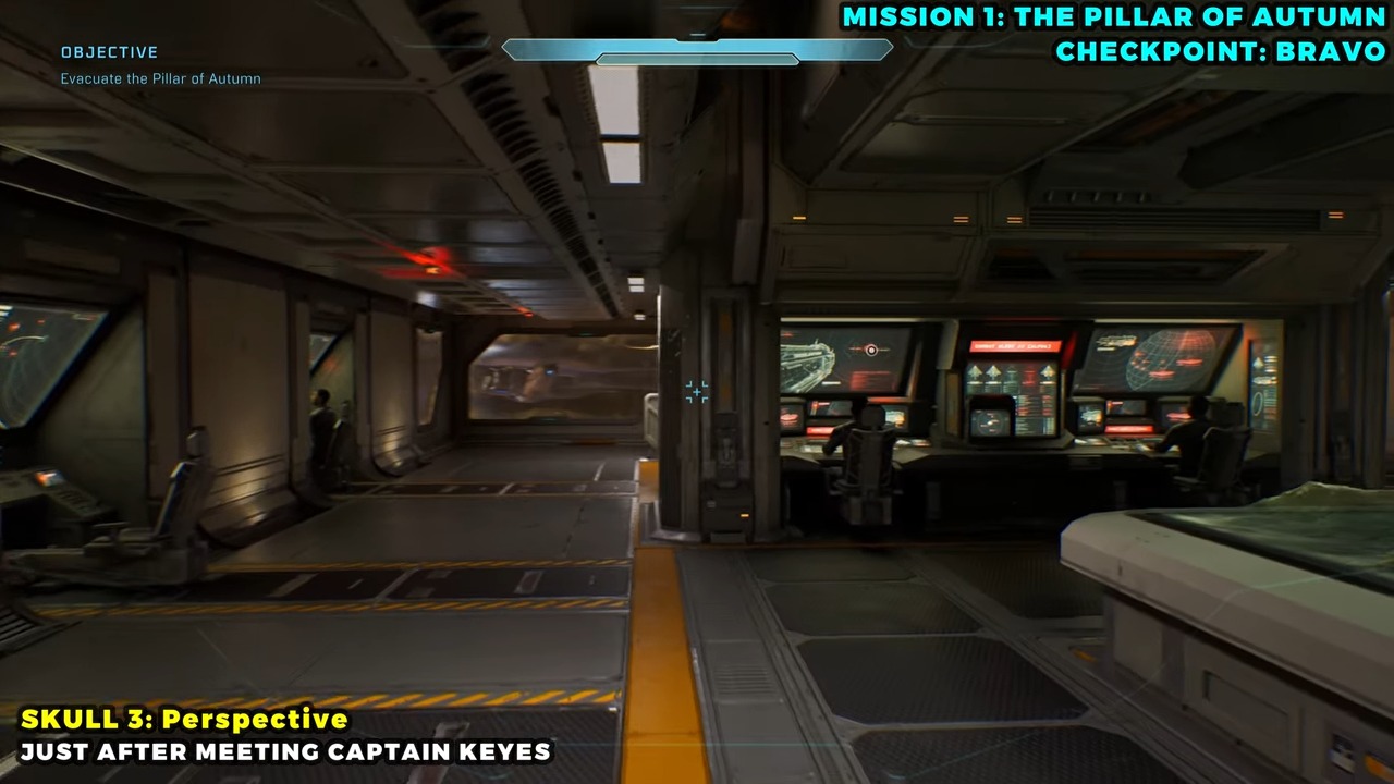 The Campaign Remix menu after any three hidden Skulls have been collected.