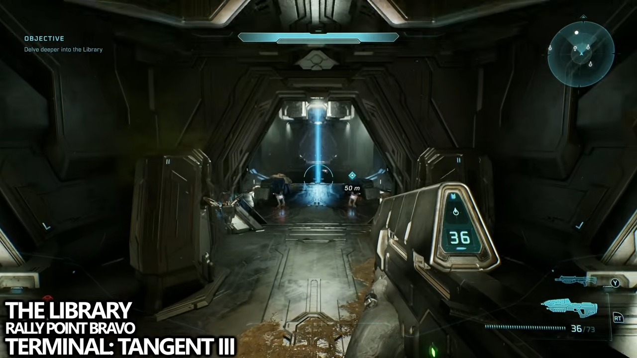 After the Pop Skull door opens, use the left console, clear the biomass blocking the wall opening, and crawl through.