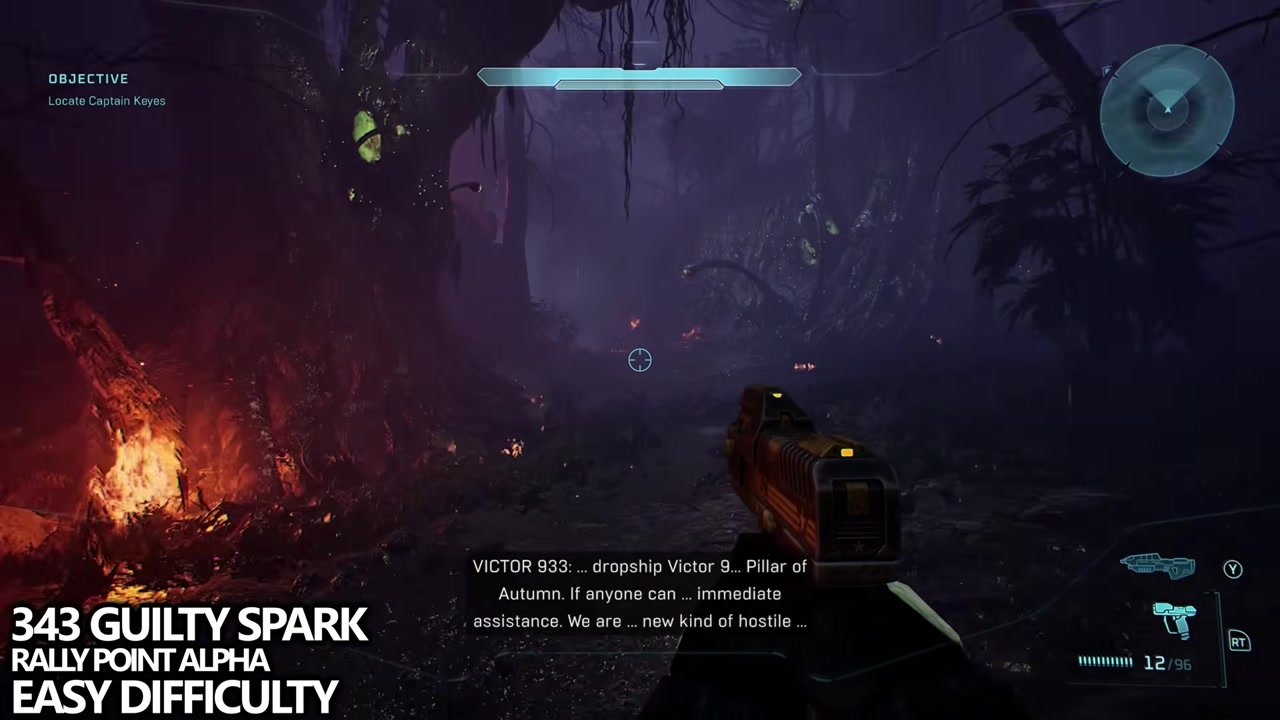 343 Guilty Spark Rally Point Alpha on Easy.