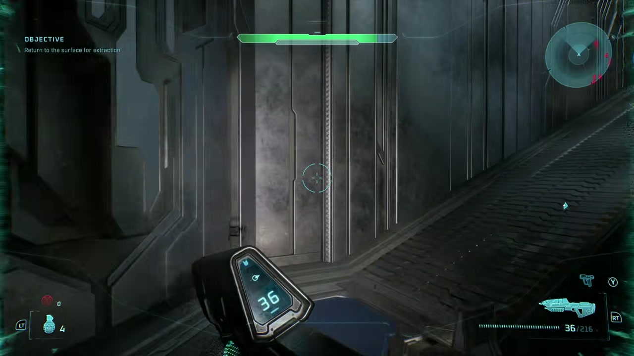 An overshield active while passing the sword Elite and escaping by Warthog.