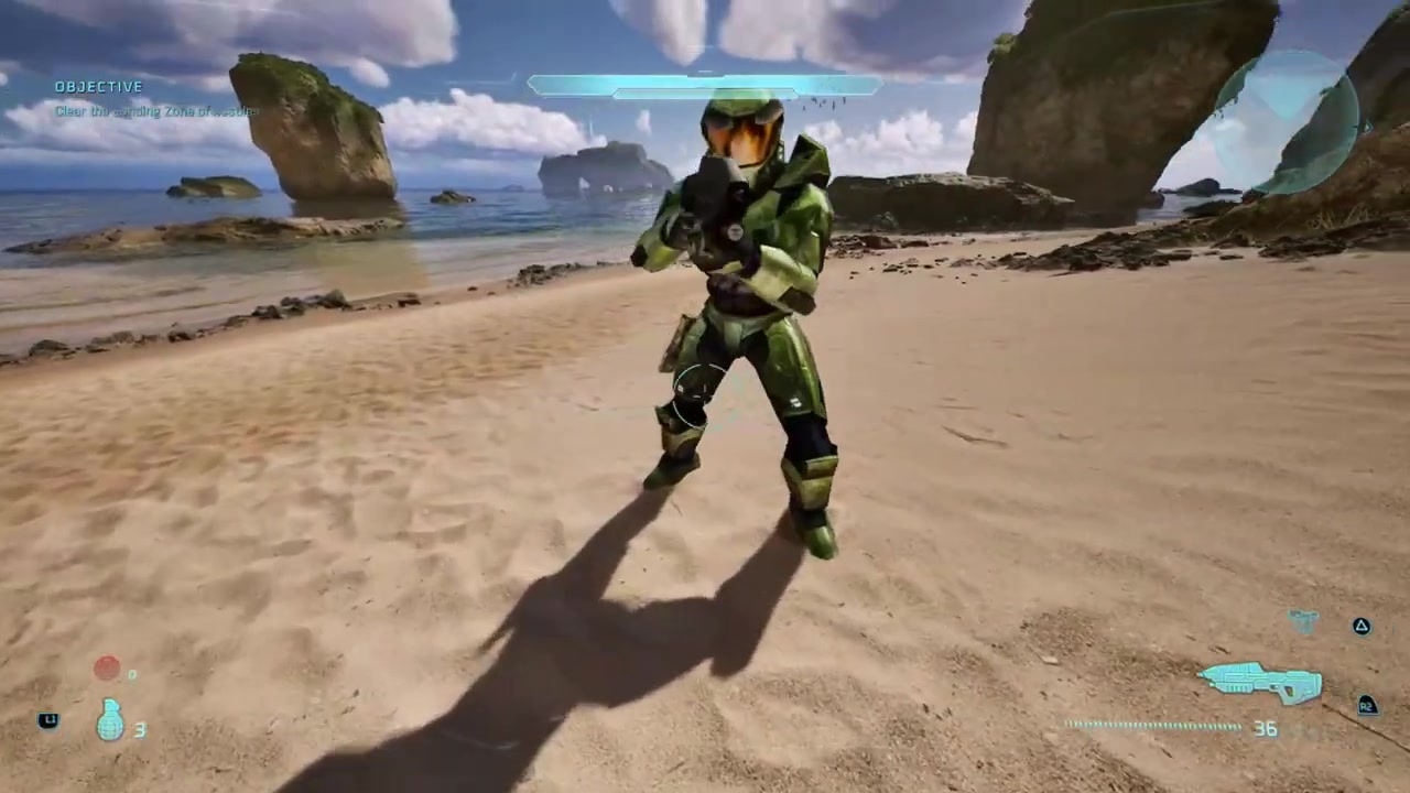 Mark V Flawless Cowboy armor model in menu screen