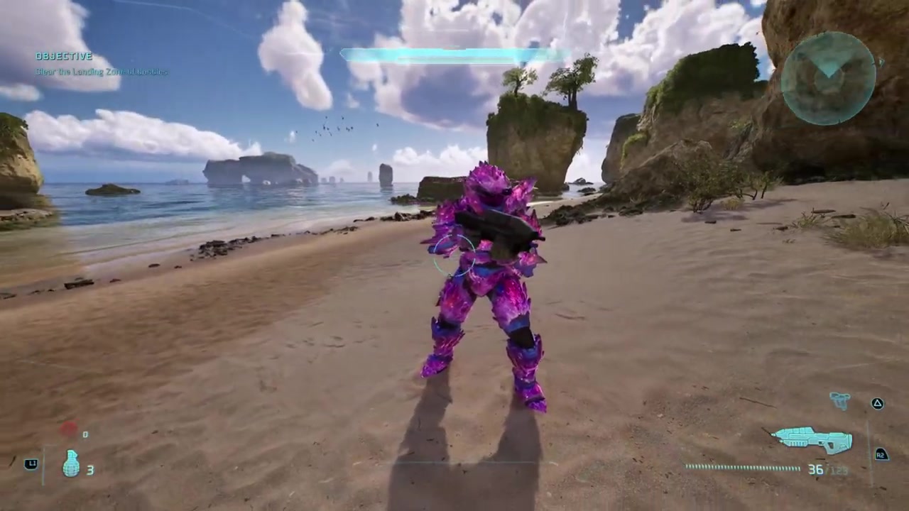 Lochagos armor model in the armor selection menu