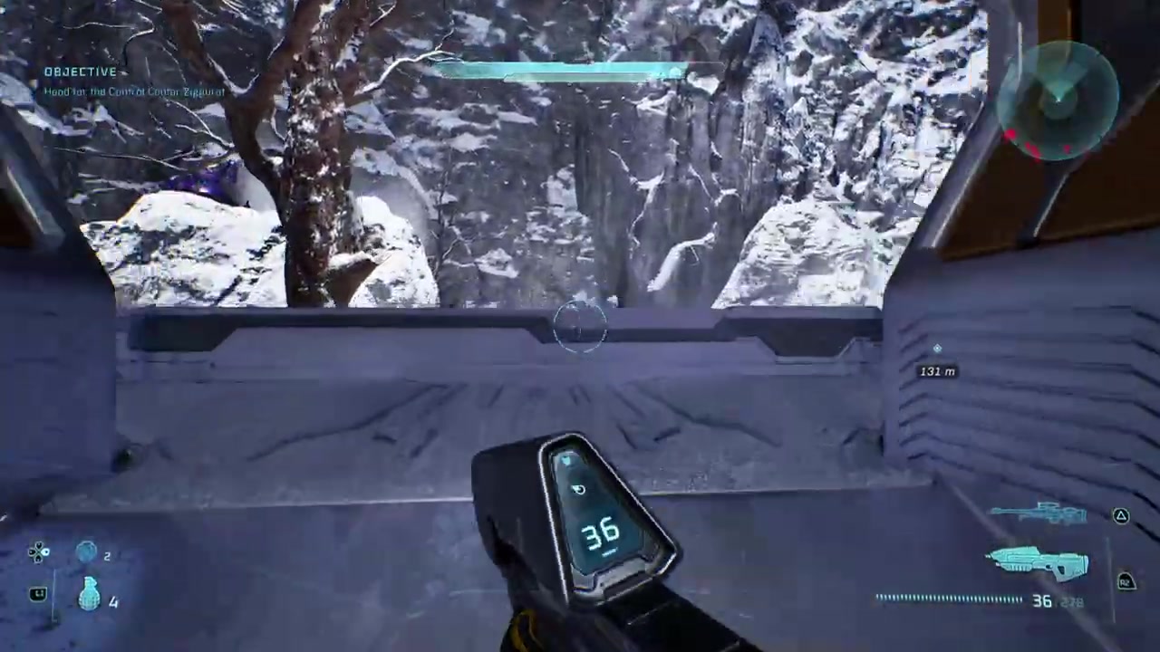 Secret room on left after cavern exit