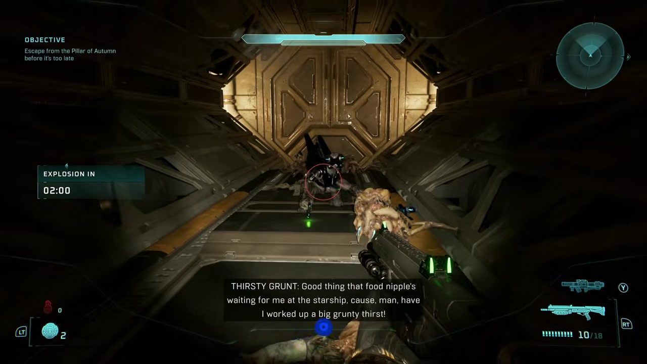 Mission continues after interaction