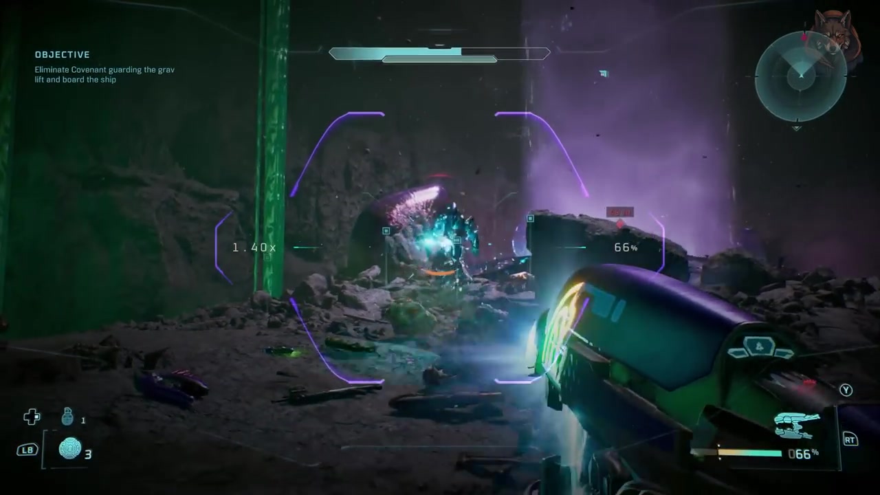Grav lift exit leading to next room