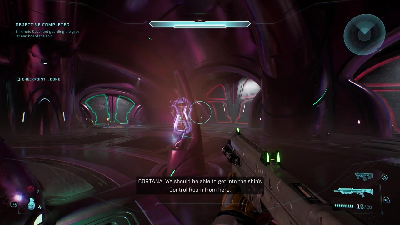 Locked door behind broken Wraith