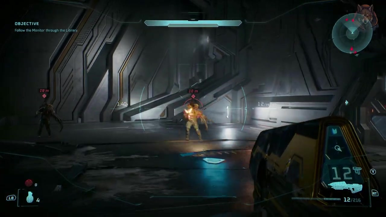 Large group of enemies near Spark's door