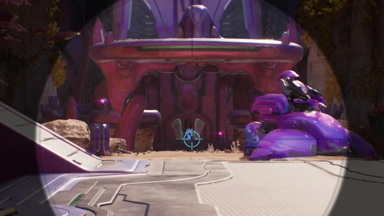 Golden enemy located in the back of the room with the wraith