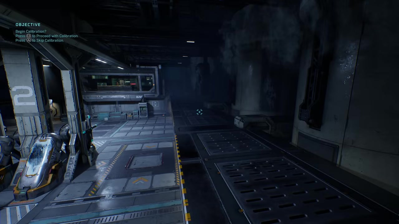 Small bridge near cryopod barrels