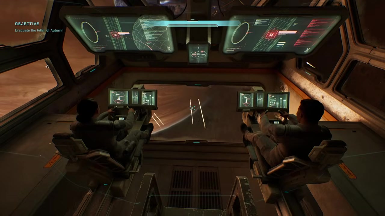 Cockpit area