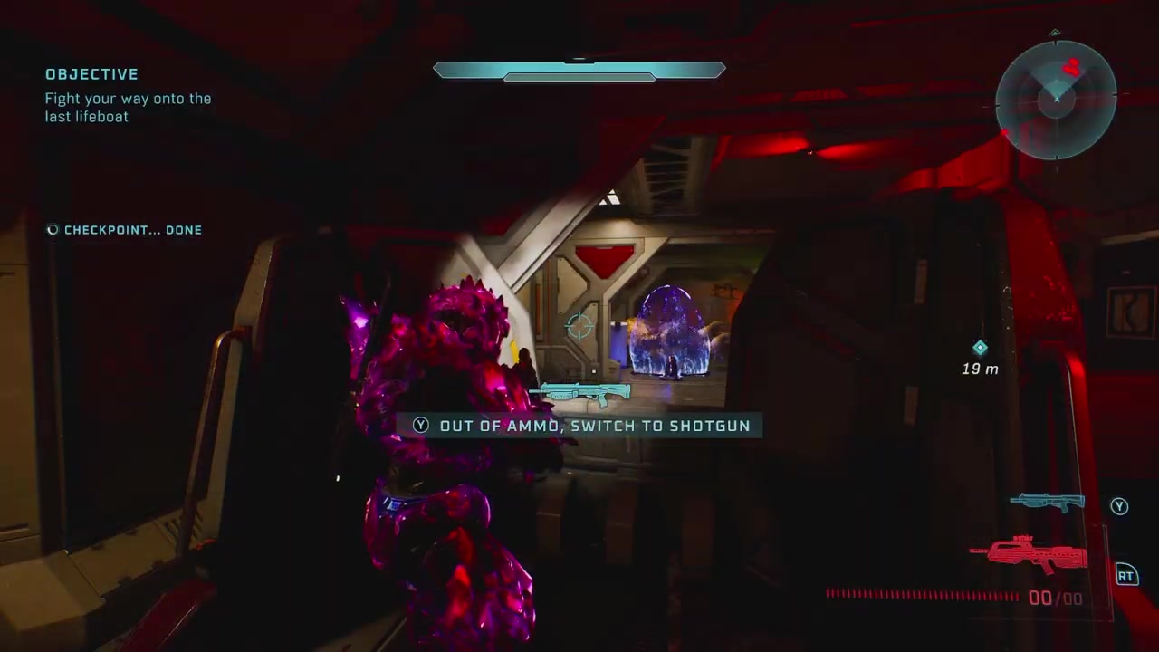 Mission selection menu