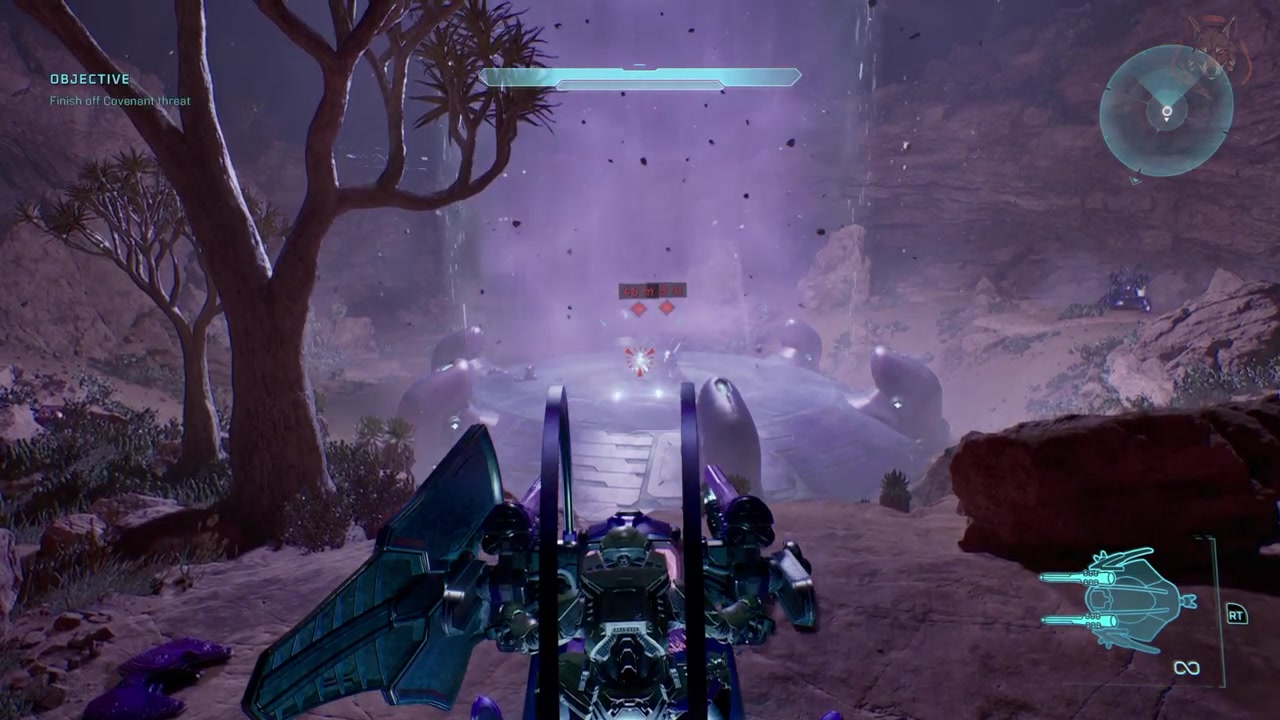 Grav lift with Hunter spawns nearby