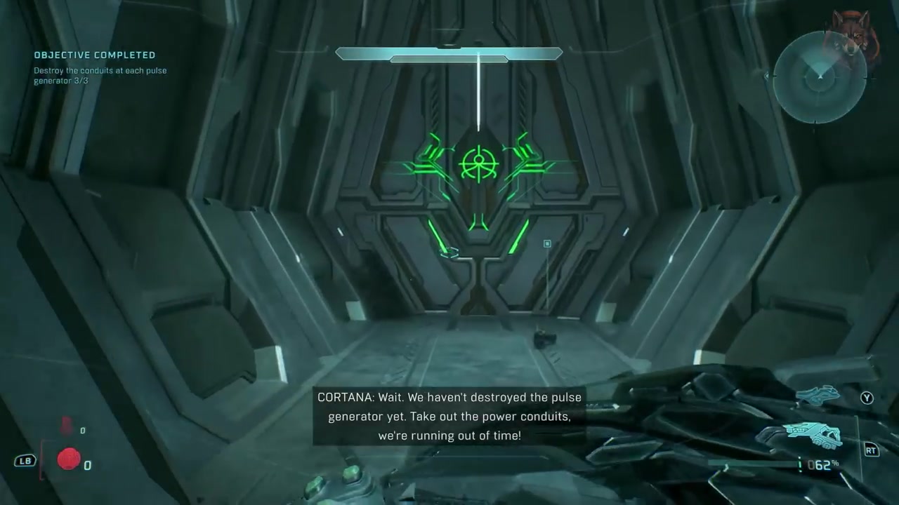 Mission end screen
