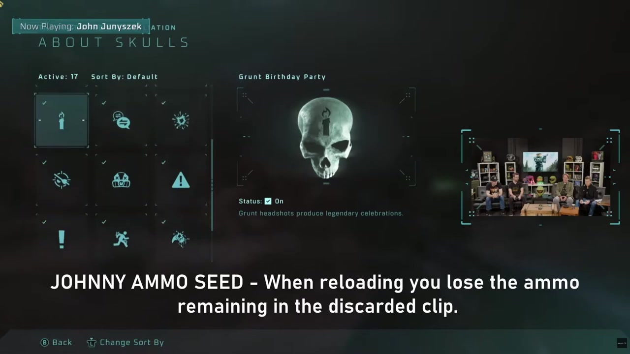 LASO Skull effects in Halo Campaign Evolved