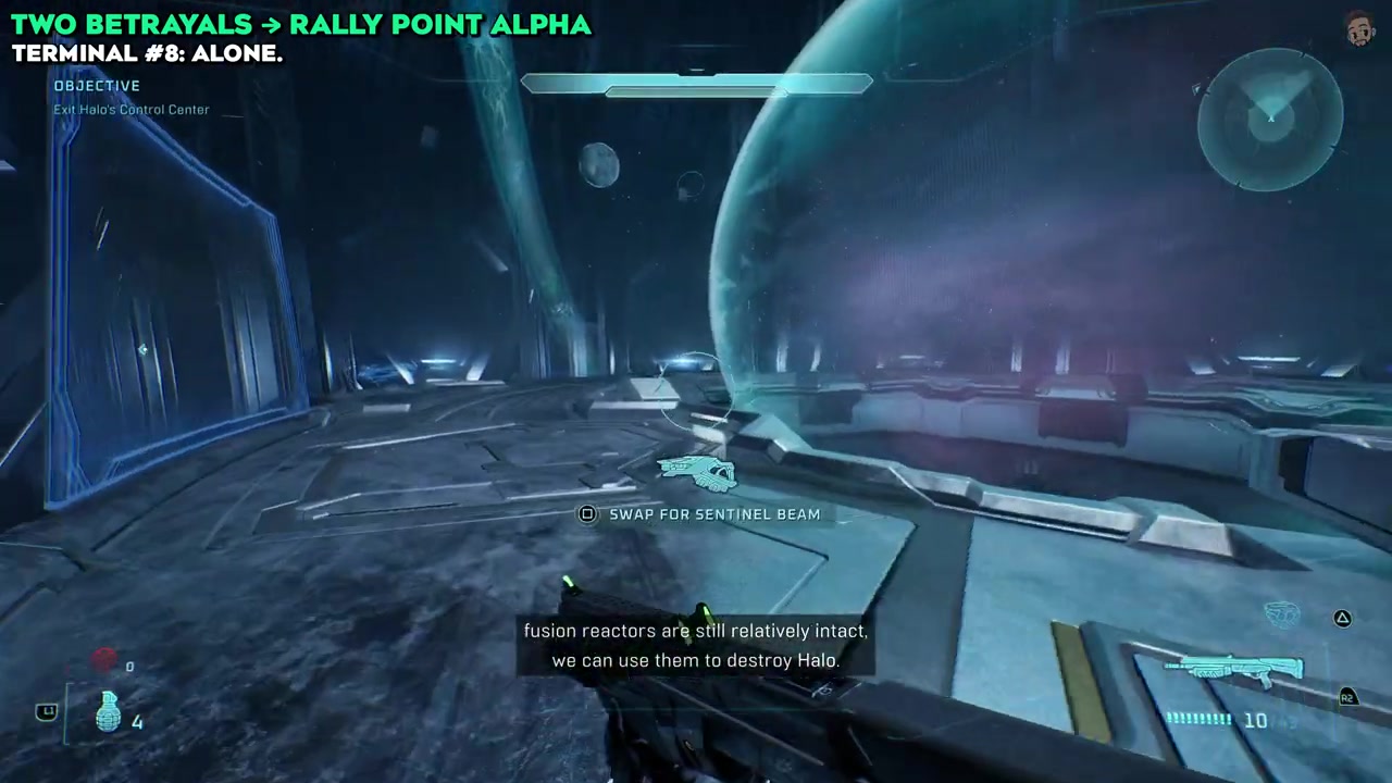 Ship's fusion reactors at Bottom's crash site