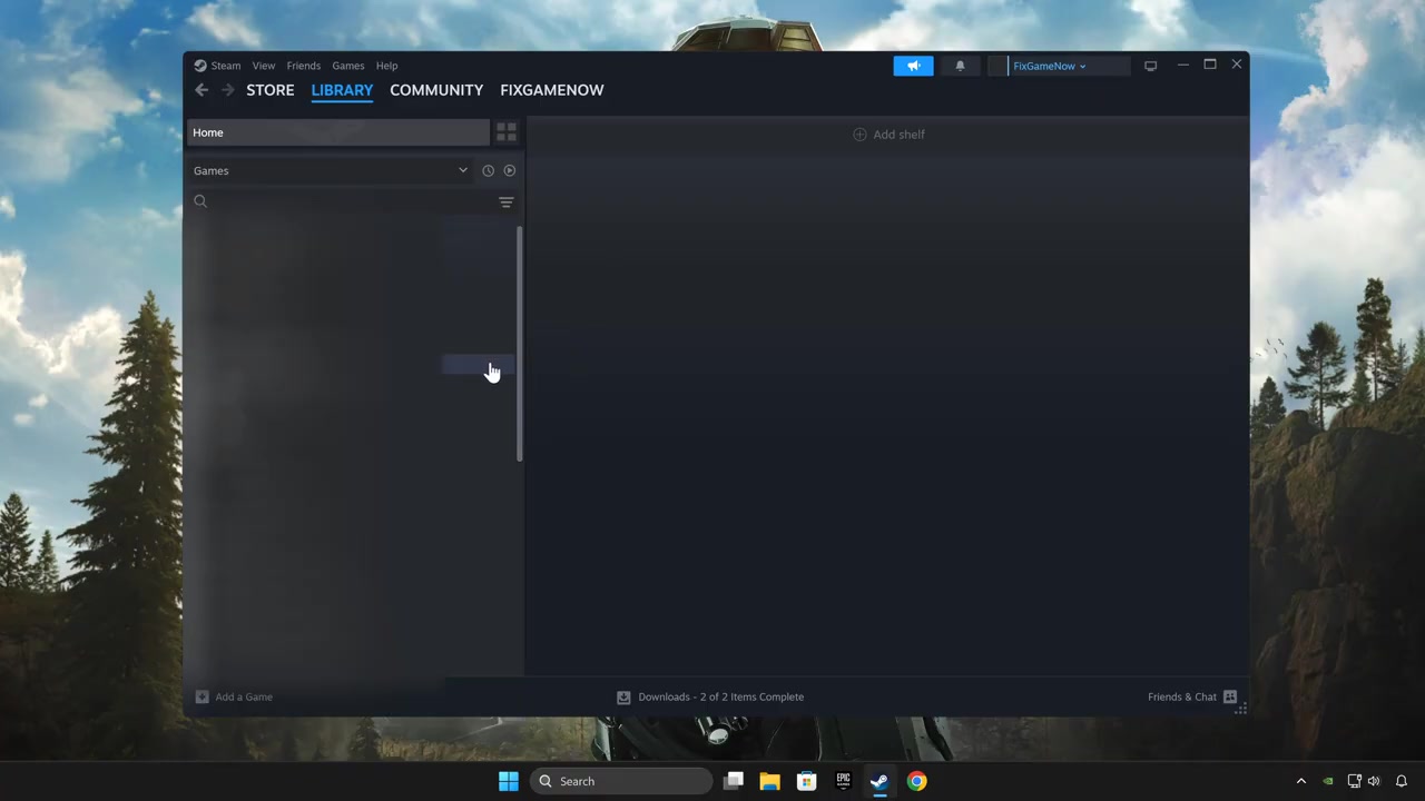Driver and compatibility configuration for PC game launch stability