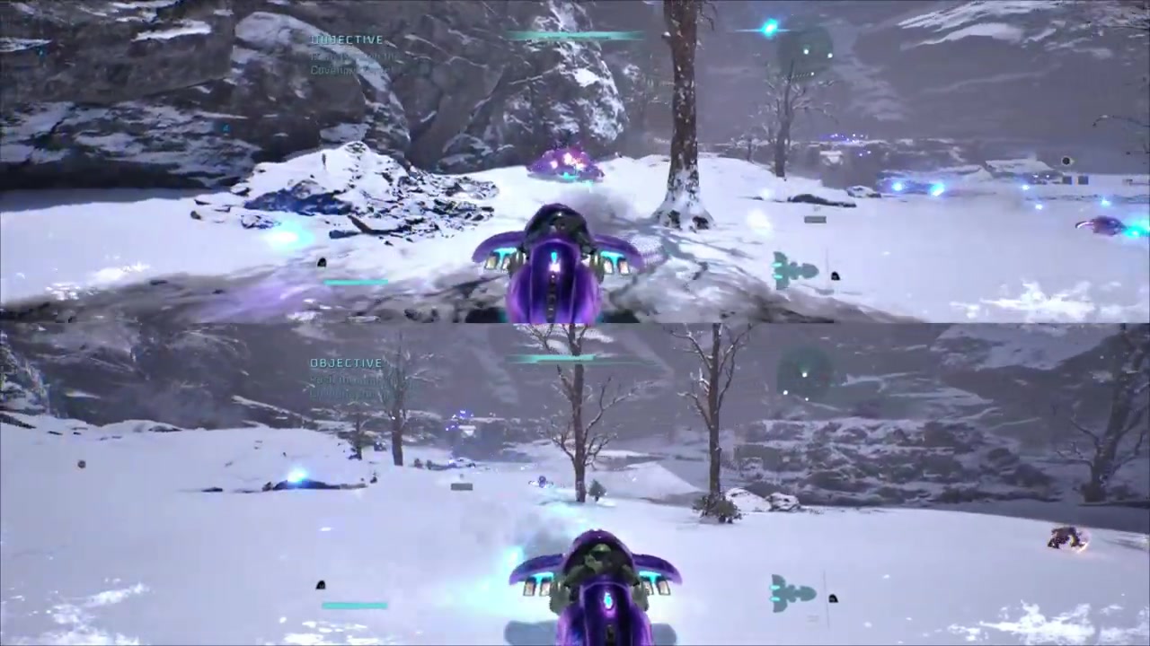 Halo Campaign Evolved PS5 split-screen local co-op performance