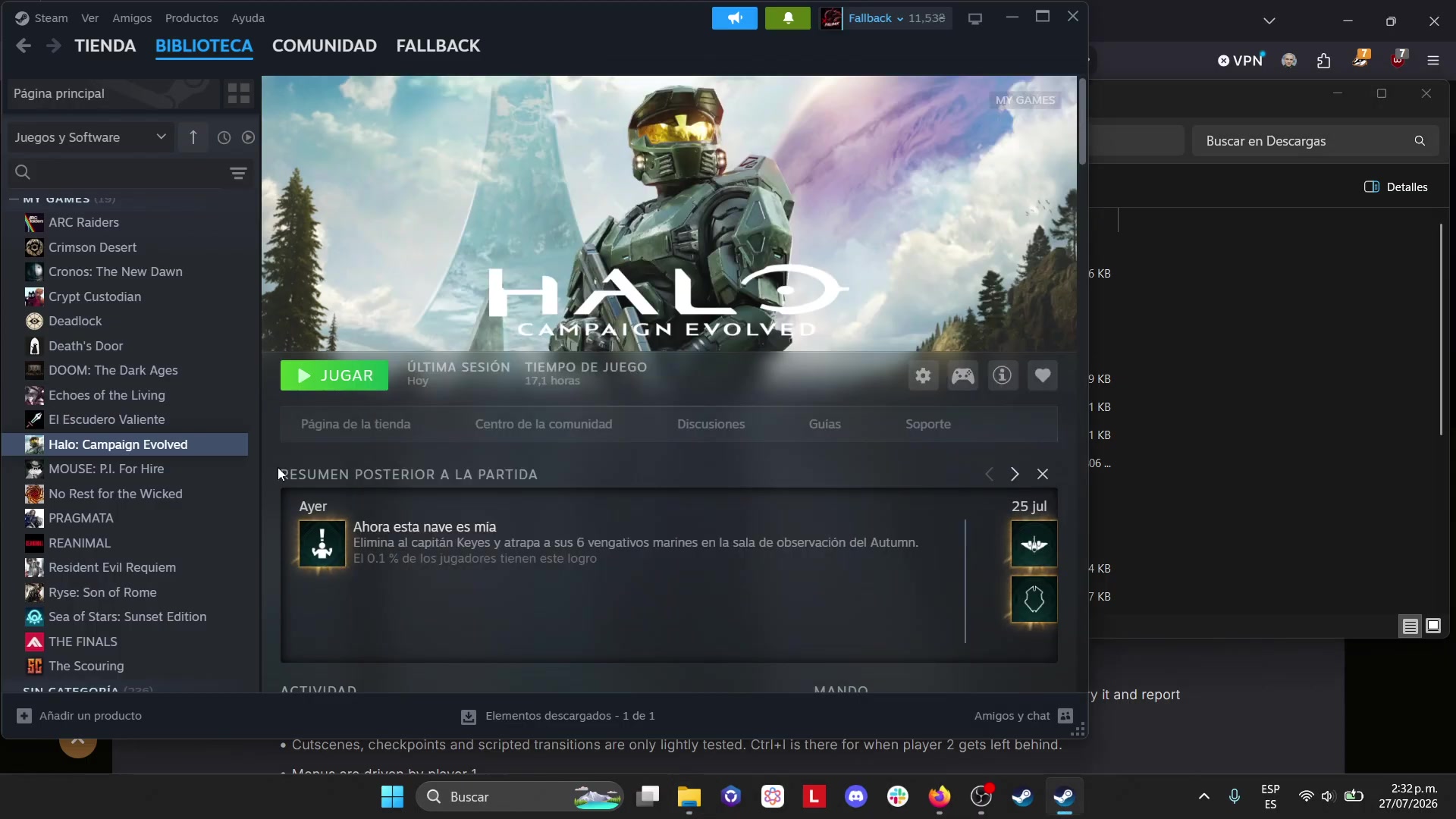The source introduces its Steam PC split-screen setup before the file steps begin.